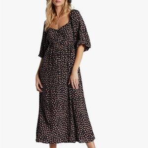 Billabong Swept Away Midi Dress